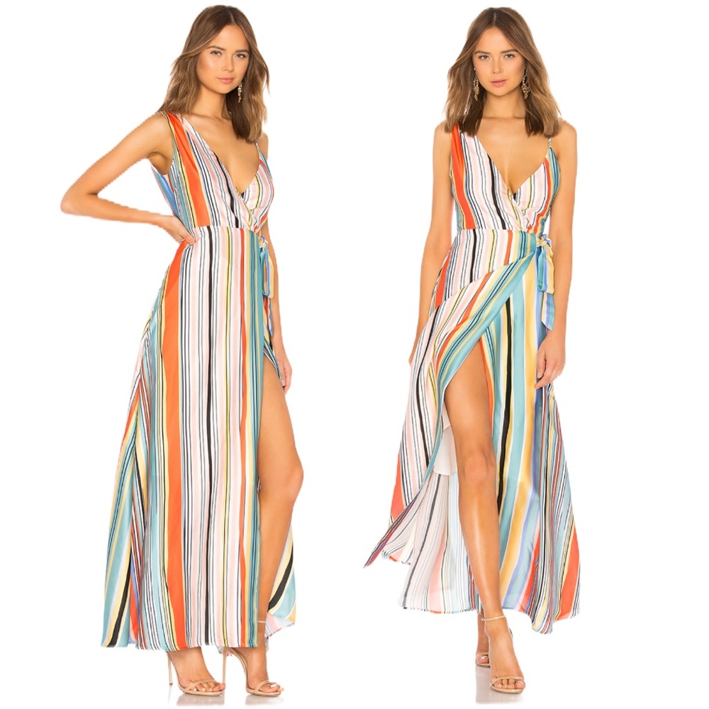Lovers + Friends Revolve Montague Maxi Dress NWT